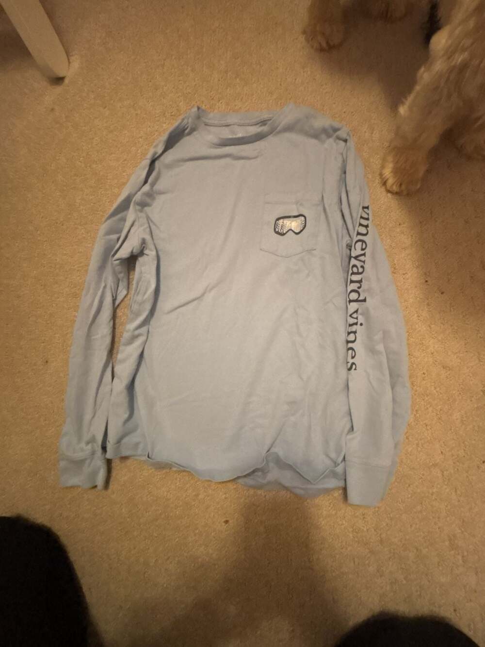 Kids Vineyard Vines Ski Goggles Long Sleeve Tee Size L (16)